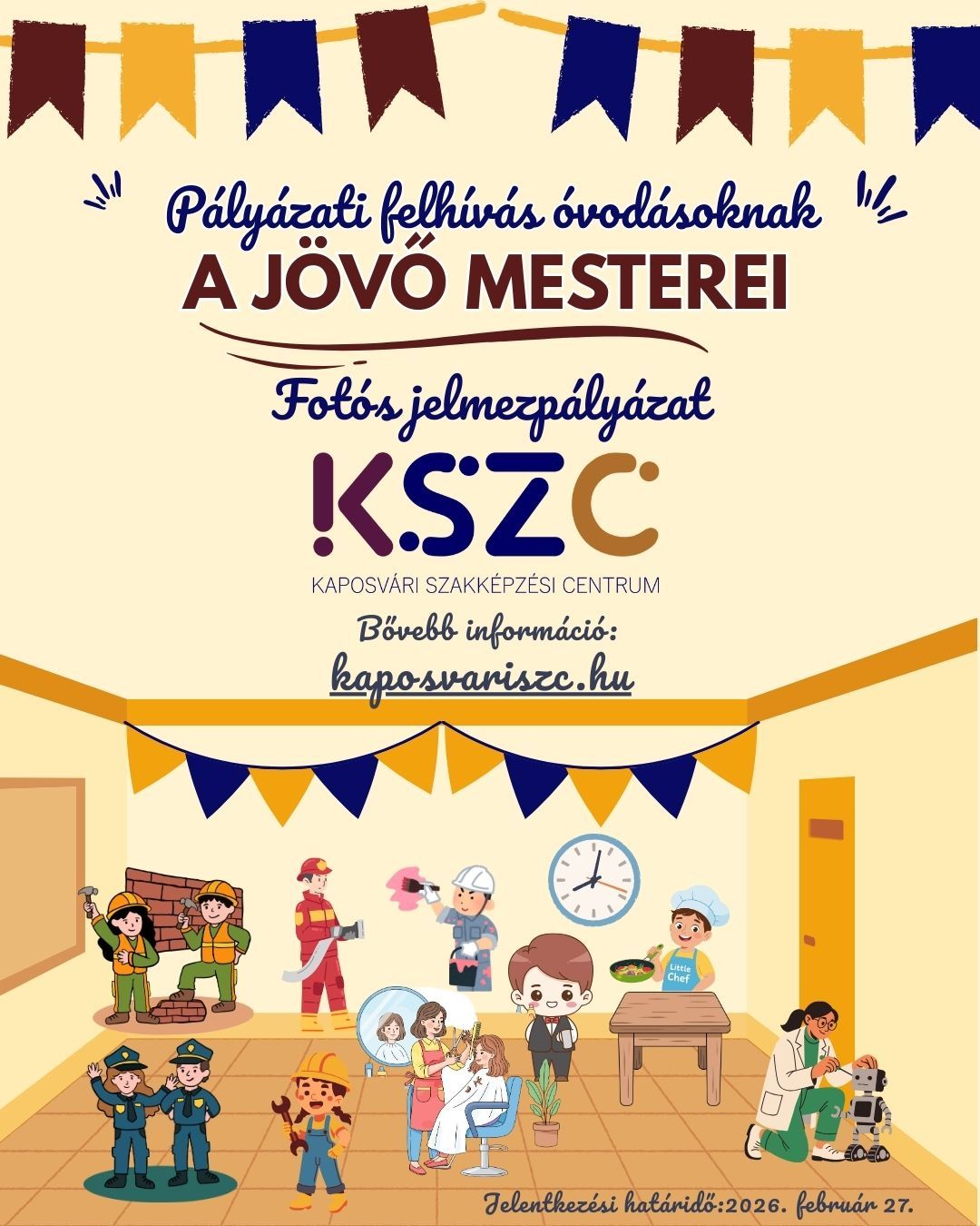 A jövő mestereit keressük!
