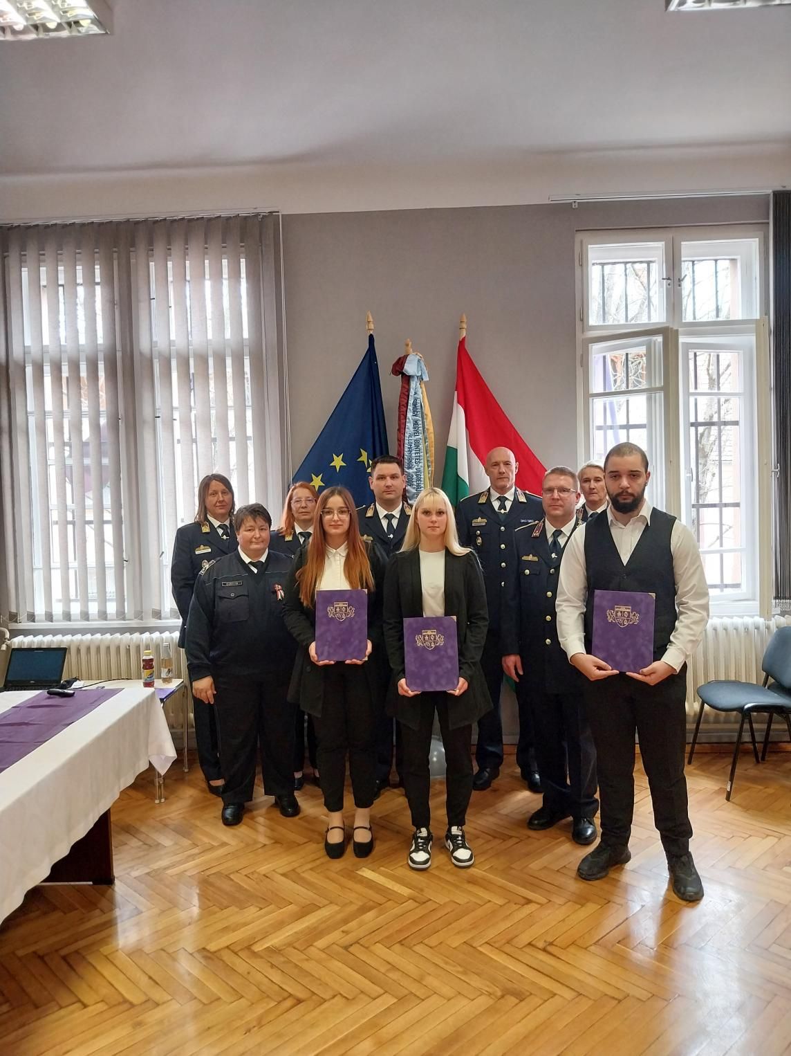 Elismeréssel zárult a rendészeti technikusok szakmai felkészítése
