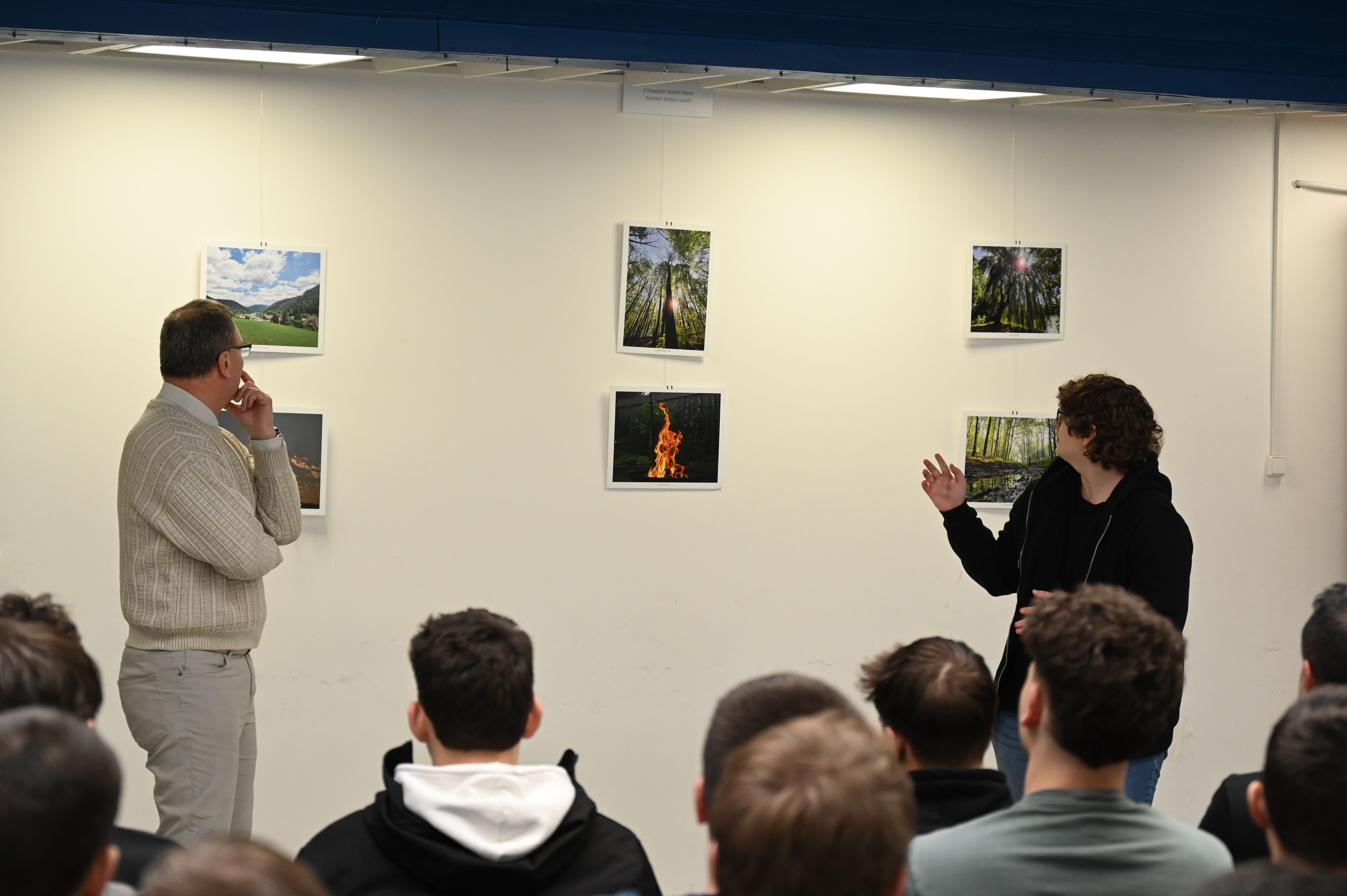 Fényjáték és csillagok egy pillanatba zárva