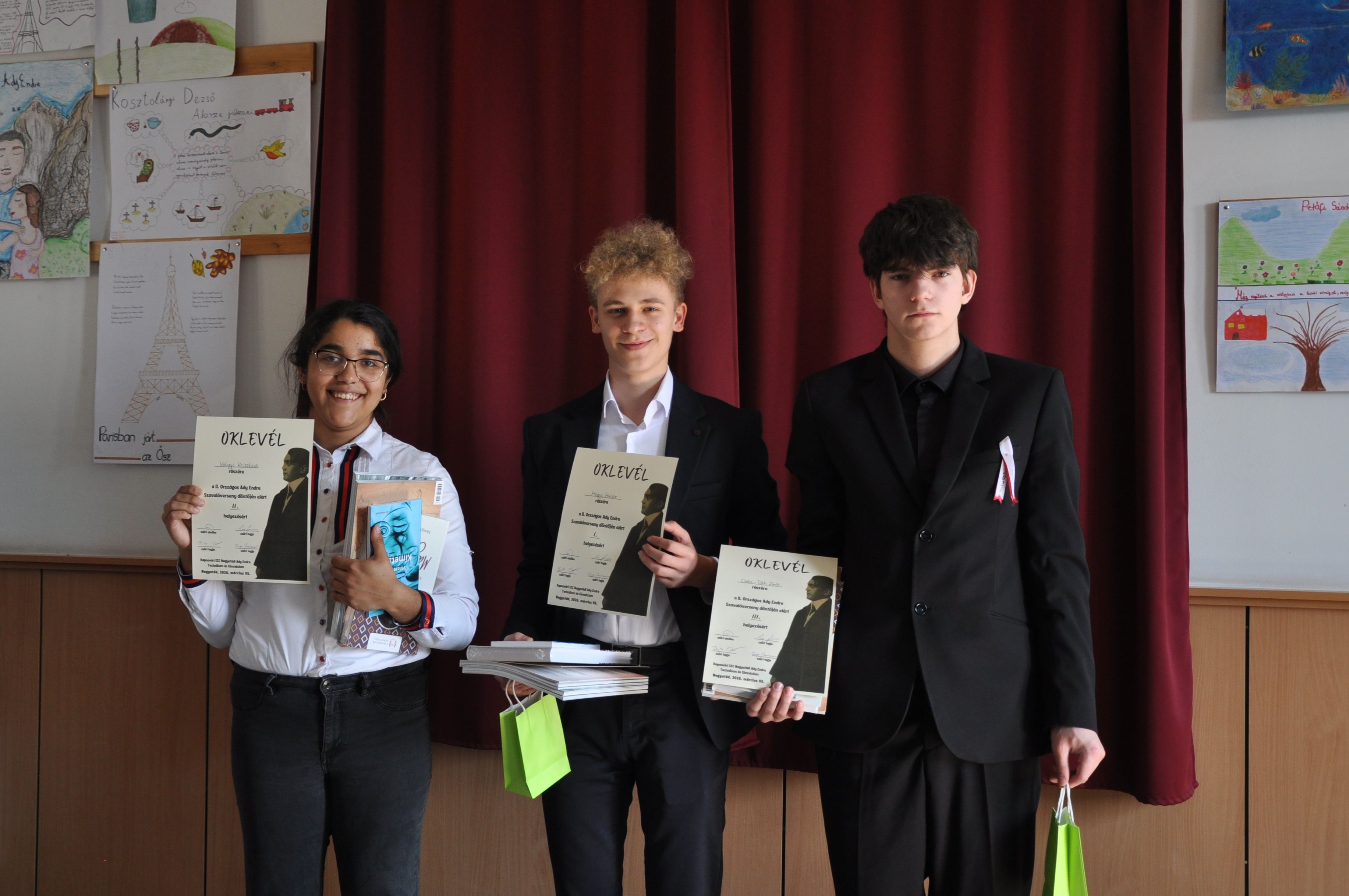 Sikerrel zárult a II. Országos Ady Endre Szavalóverseny Nagyatádon