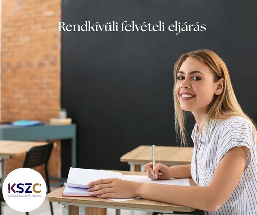 Megkezdődött a rendkívüli felvételi eljárás